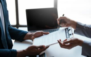 Lawyer enter into contract with debtor to mediate in lawsuit.