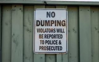 illegal to dumpster dive
