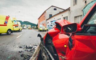 Definición de accidente de vehículo motorizado