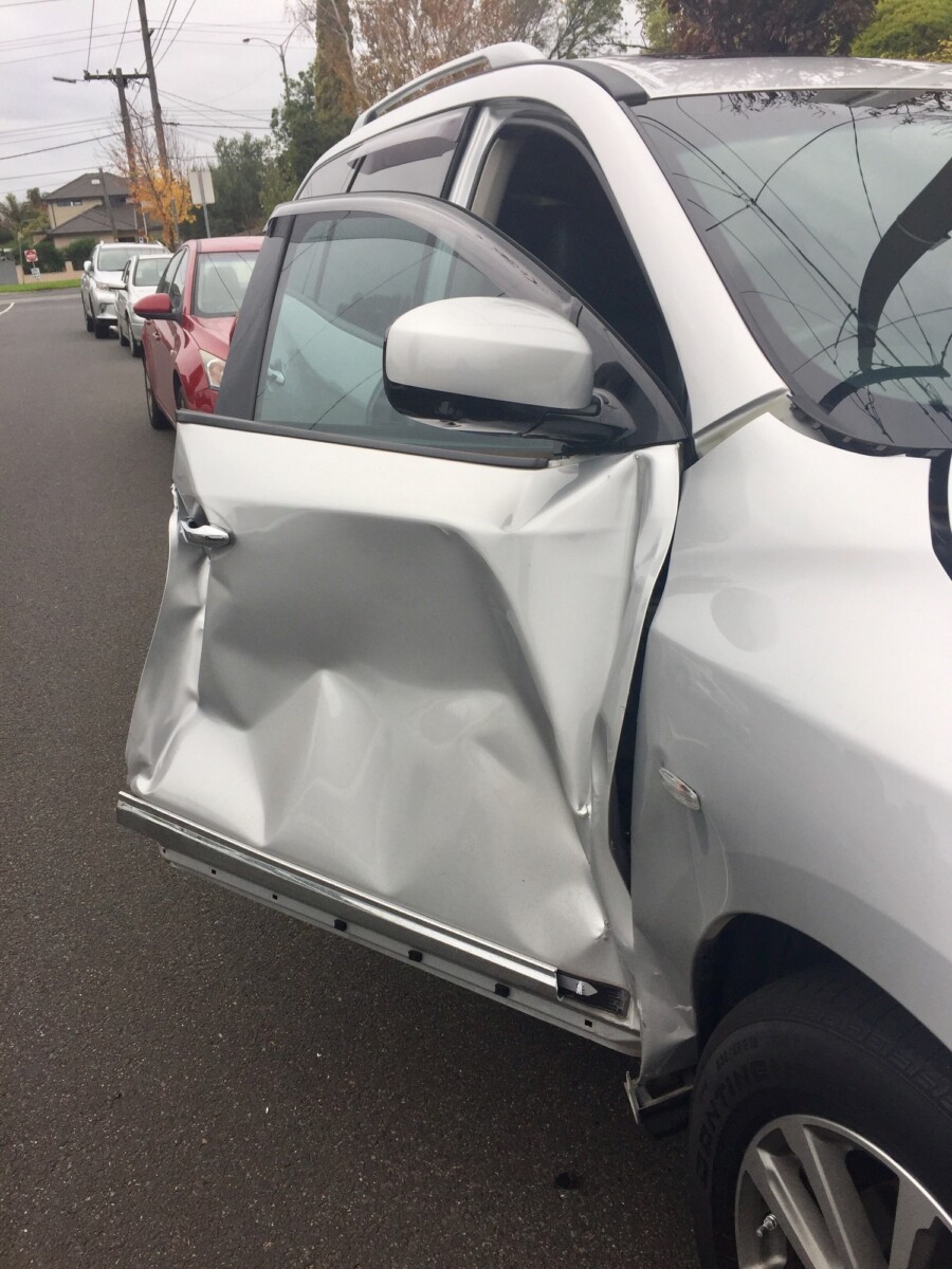 a person affected by a motor vehicle accident