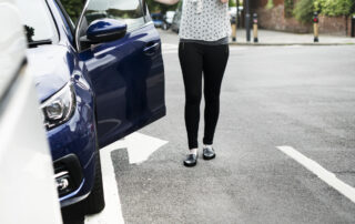 Accidente de peatón con vehículo motorizado