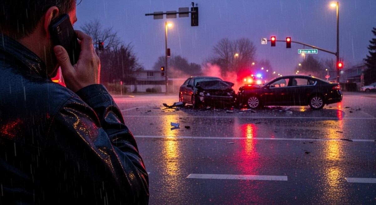 What should I do if I witness a car accident in Sacramento