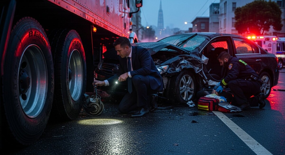 Lawyer for serious truck accident injuries in San Francisco
