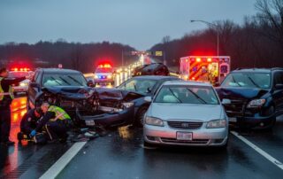 Lawyer for multi-vehicle collision claims in Boston