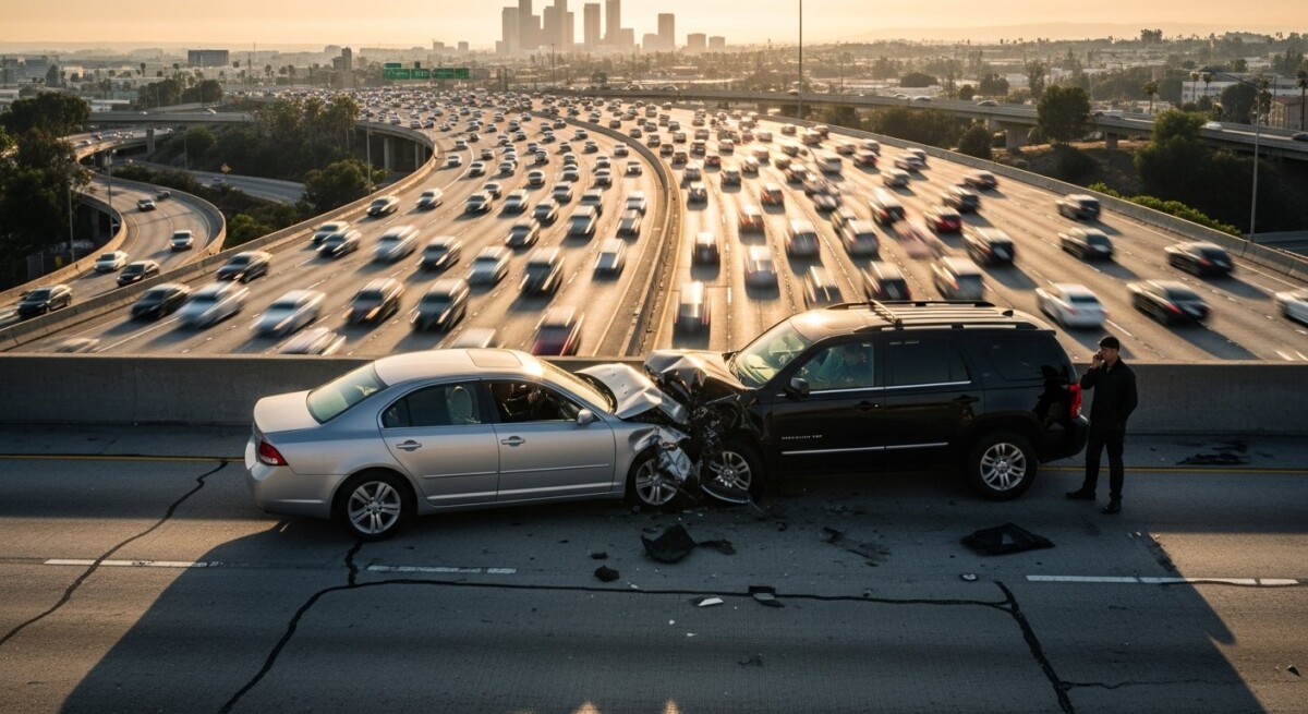 Can I still claim compensation after a rear-end collision in Los Angeles