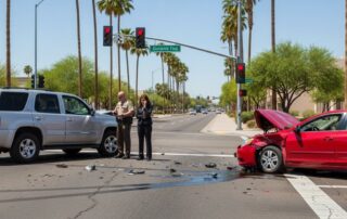 Can I still get compensation if I was partially at fault for the car accident in Phoenix