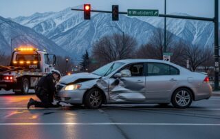 How can I prove negligence in a car accident case in Salt Lake City