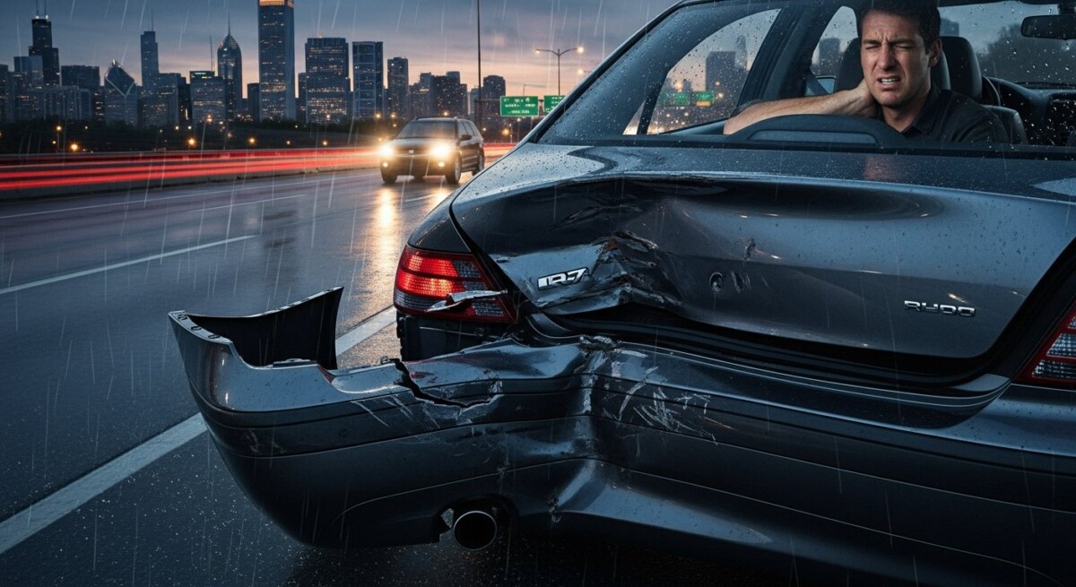 Car accident injury lawyer for whiplash in Chicago