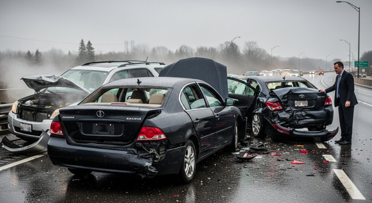 Lawyer for multi-vehicle collision claims in Boston