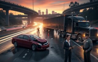 Legal services for truck accidents in Los Angeles