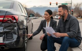 Lawyer for injury compensation after a car accident in Denver