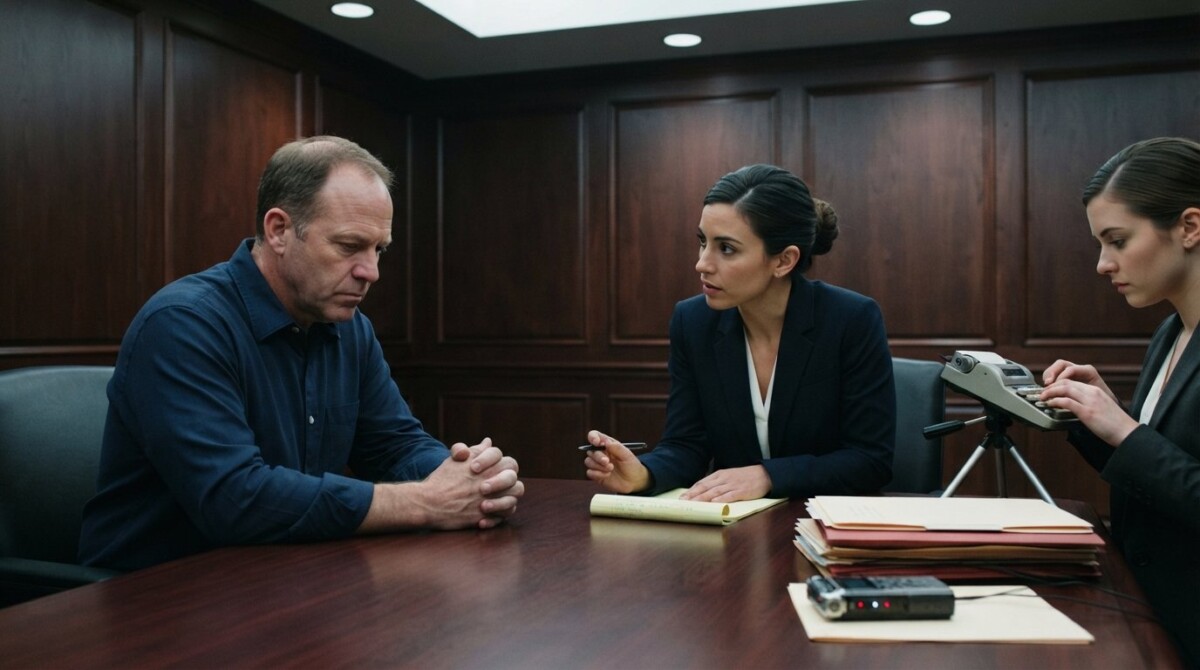 what happens during car accident deposition